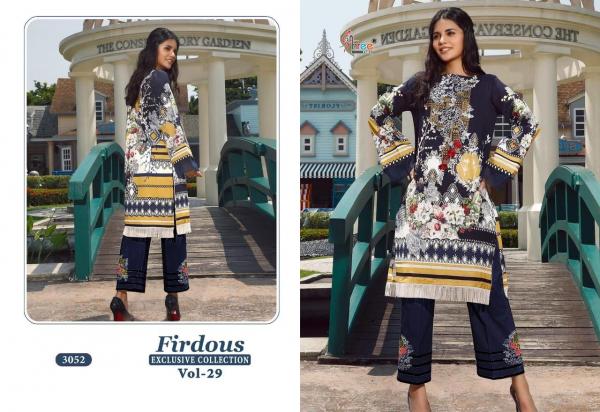 Shree Firdous Exclusive Collection Vol 29 Cotton Dupatta Pakistani Suits